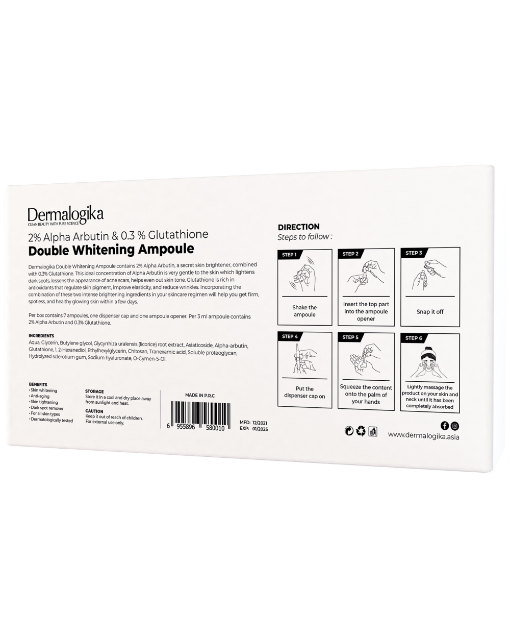 Dermalogika Double Whitening Ampoule - Image 4